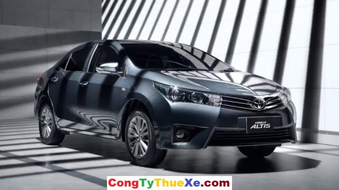 Thuê xe 4 chỗ Toyota Altis ở TP.HCM