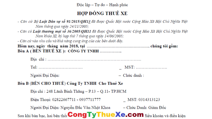 Hợp đồng thuê xe (1)