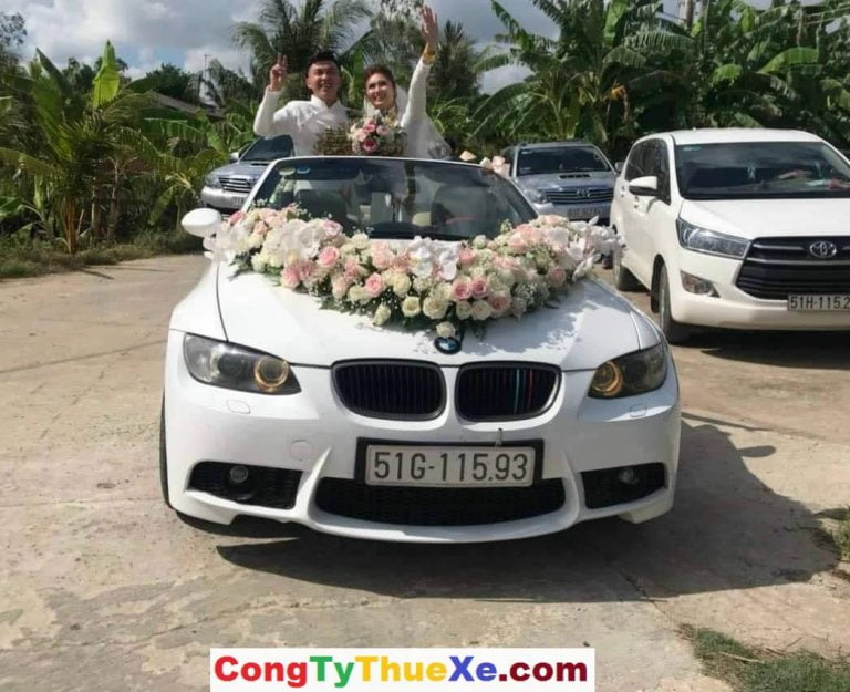 Thuê Xe Hoa Mui Trần TP.HCM – Xe Cưới VIP & Kinh Nghiệm Đặt Xe